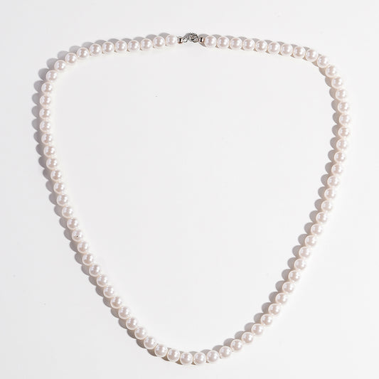 Glass Pearl Necklace