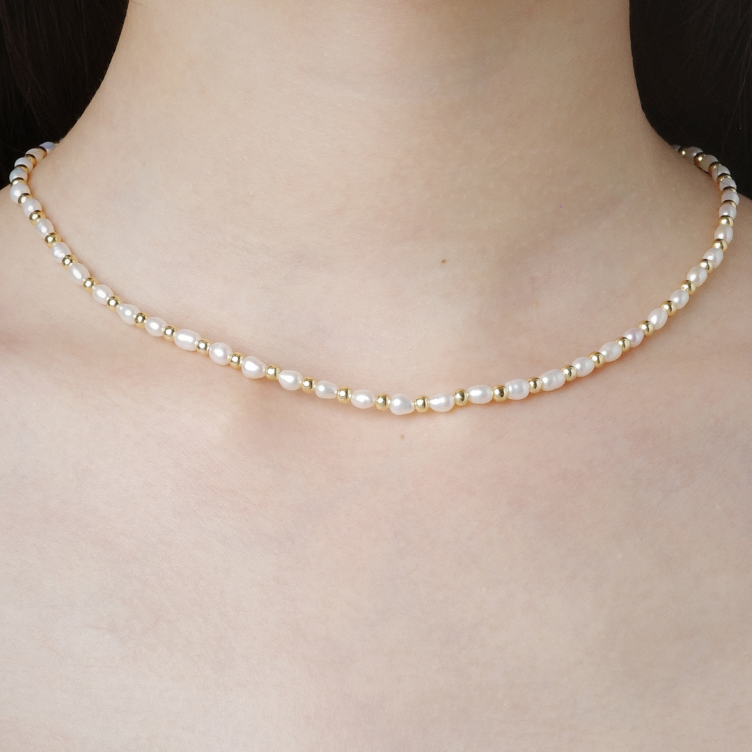 Freshwater Seed Pearl Necklace